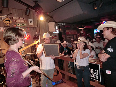 Honorary Texan Ceremony